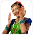 Bharat Natyam Dancer, India